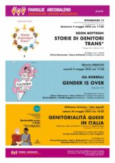 A Ferrara “Chi ha paura dei libri?”. Ciclo di presentazioni di libri organizzate da Famiglie Arcobaleno -  Associazione Genitori Omosessuali