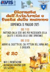 Giornata dell'AvisArnia e Festa delle Mamme