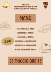 Pranzo alla Polisportiva Gioco e Vita di Argenta