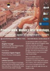 Incontro pubblico sul progetto Women's Wise Walkshops